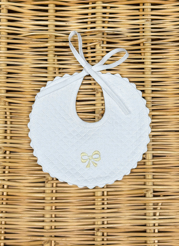 Ric Rac Bow Bib Small