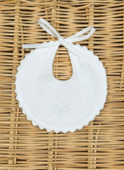 Ric Rac Bow Bib Small