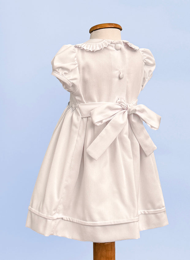 Little Smock Cotton Piquet Dress