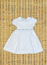 Little Smock Cotton Piquet Dress