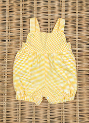 Clo-Clo Checked Romper