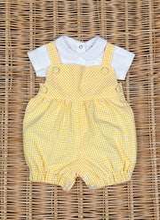 Clo-Clo Checked Romper