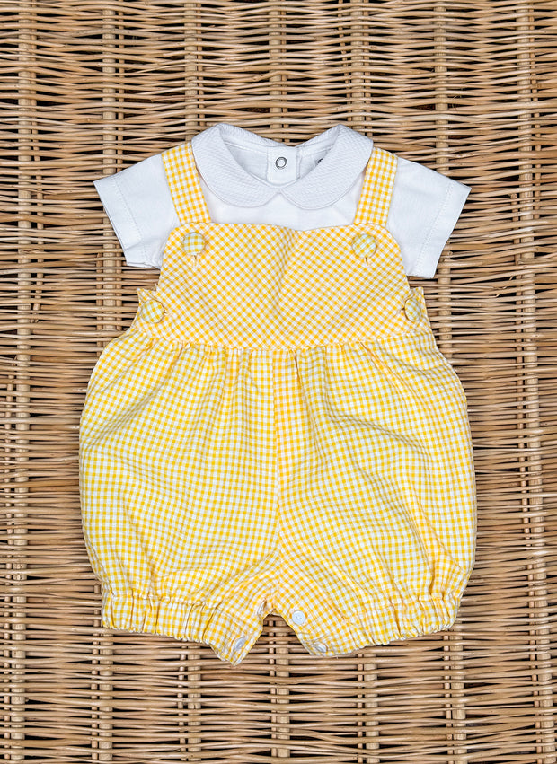 Clo-Clo Checked Romper