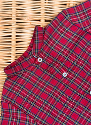 Long Sleeve Boy Shirt-Tartan