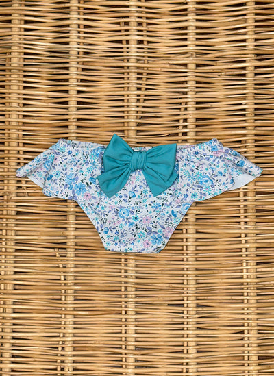 Blue Flower Swimsuit