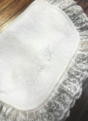 BAPTISMAL BIB IN LINEN