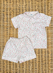 Girly Little Roses Fancy Short Pajamas