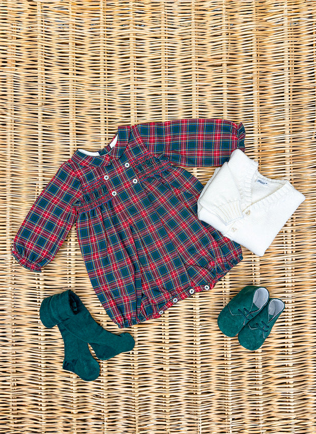 Tartan Romper