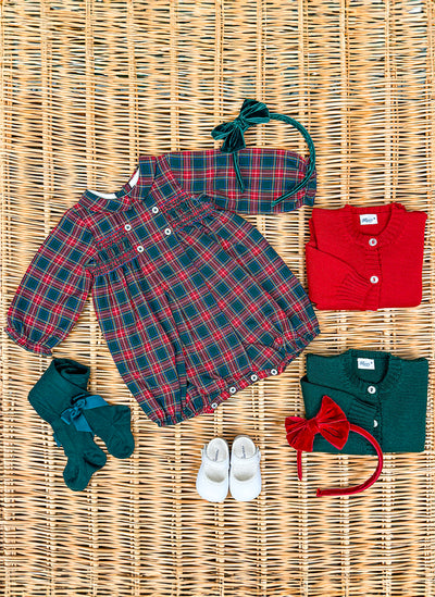 Tartan Romper