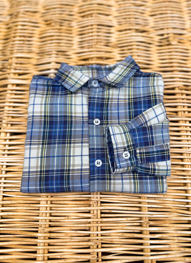 Boy Shirt Long Sleeve - Flannel