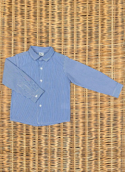 Boy's Striped Long Sleeve Shirt baroni firenze