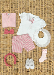 two-piece Striped Cotton Jersey girlset
