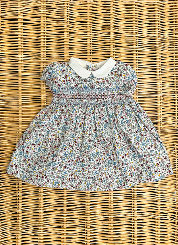 Flower Smock Dress