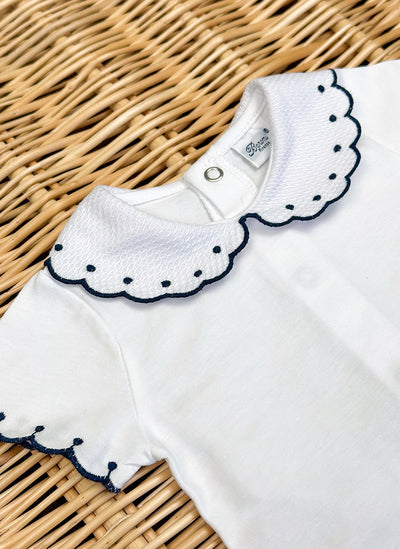 Short sleeve Pois Bodysuit