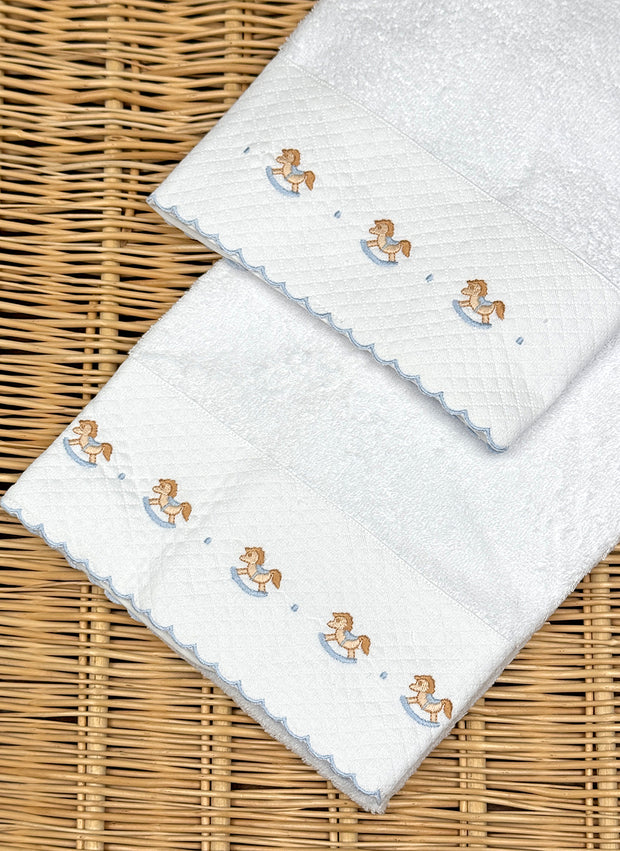 ROCKING HORSES TOWEL SET