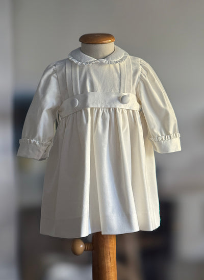 Velvet Christening Dress