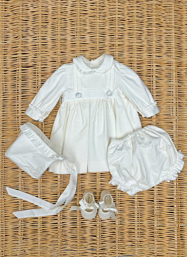 Velvet Christening Dress