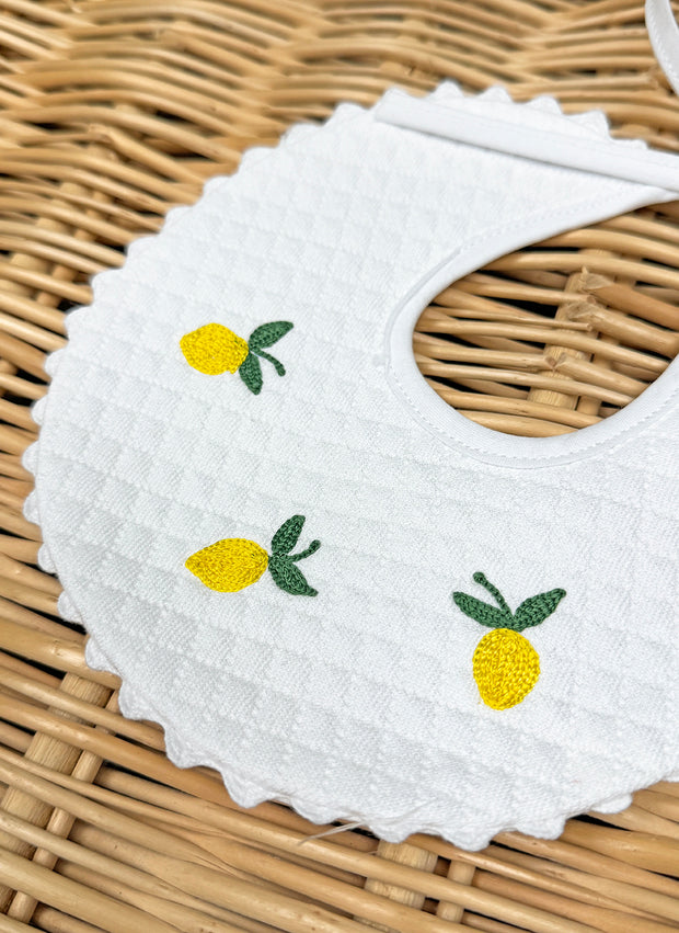 Lemons Bib Ric Rac