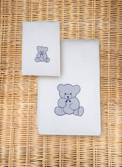 Teddy Bear Mini Towel Set