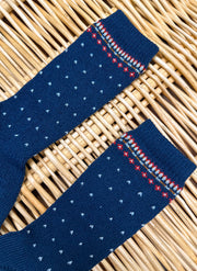 Merinos Patterned High Wool Socks