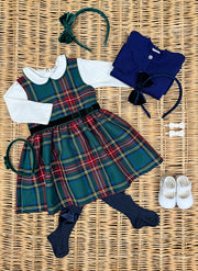 Sleeveless Tartan Dress