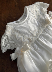 Lace Embroidered Christening/Presentation Dress