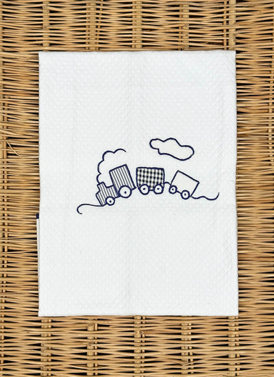 COPRIPIUMINO CON TRENINO BLU