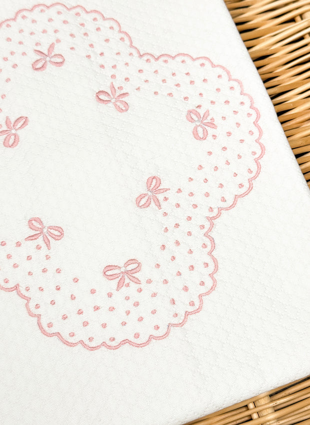 LITTLE BOW & POIS DUVET COVER