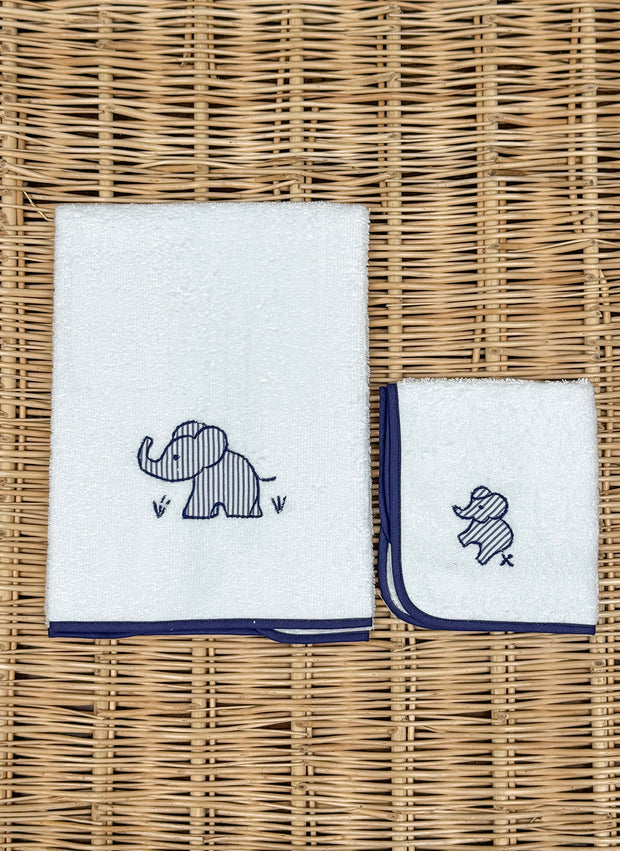 Elephant Mini Towel Set