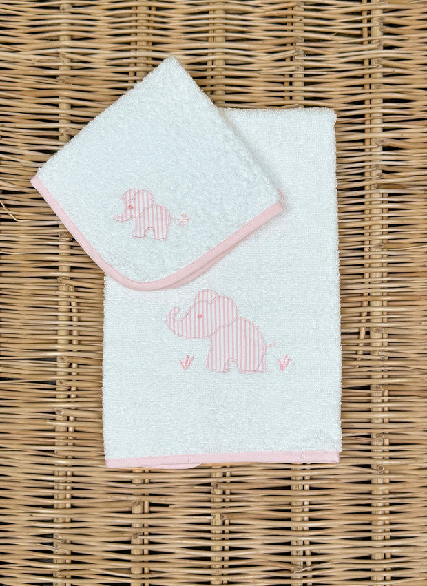 Elephant Mini Towel Set