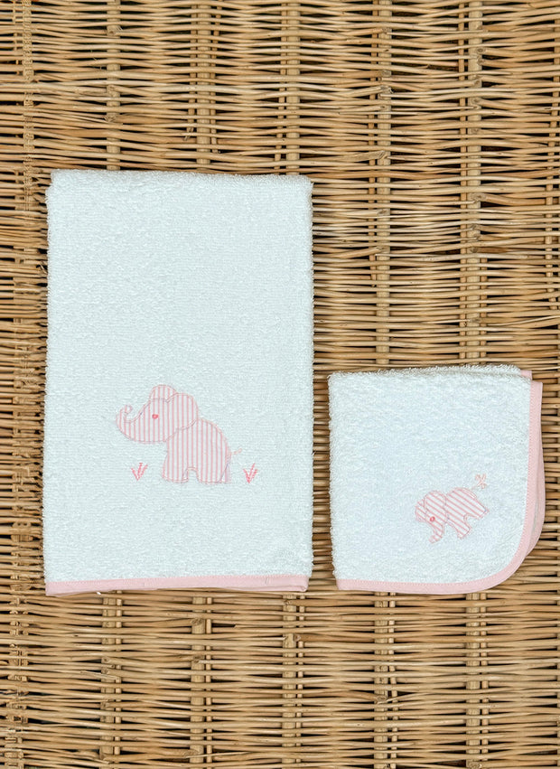 Elephant Mini Towel Set