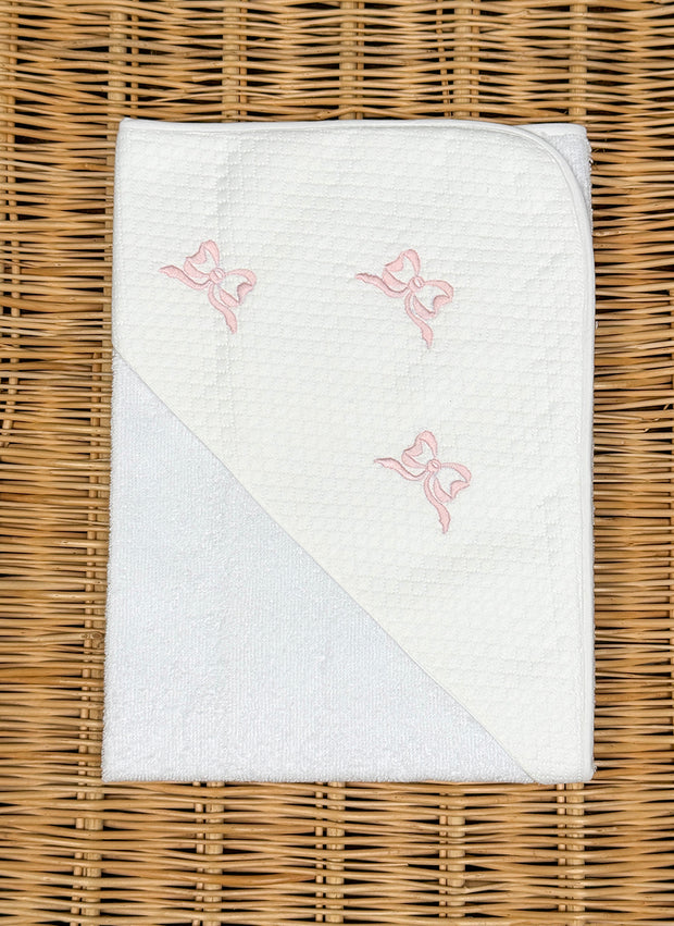 Bows Hooded Towel