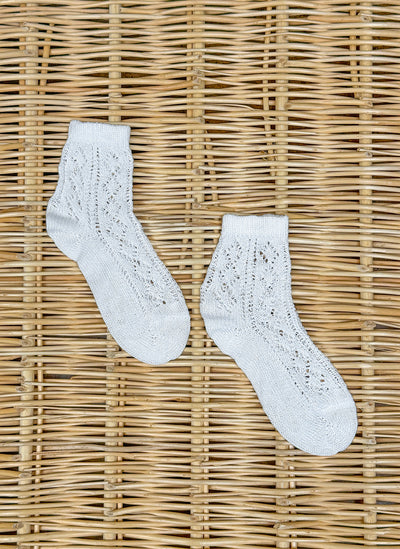 Short Socks Crochet - White