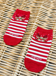 Reindeer Christmas Warm Cotton Socks