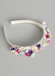 Multicolor Flowers Hairband