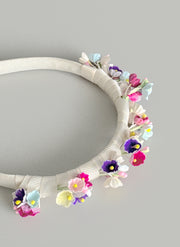 Multicolor Flowers Hairband