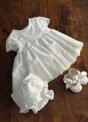 Lace Embroidered Christening/Presentation Dress