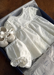 Lace Embroidered Christening/Presentation Dress