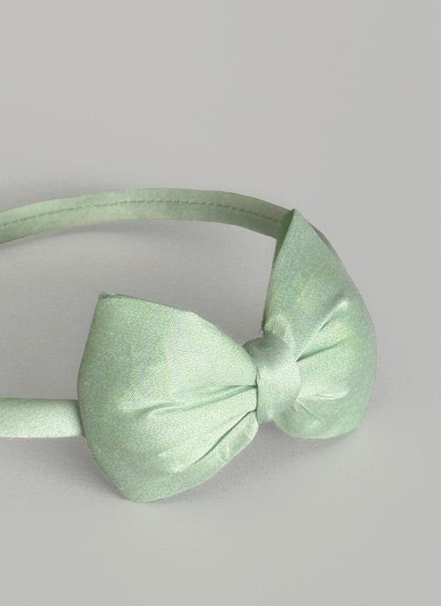 Big Bow Cotton Silk Hairband