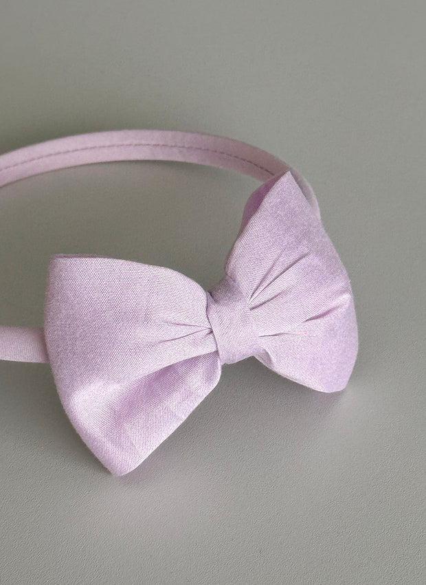 Big Bow Cotton Silk Hairband