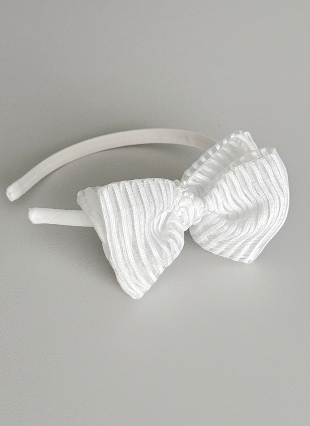 Organza Bow Hairband