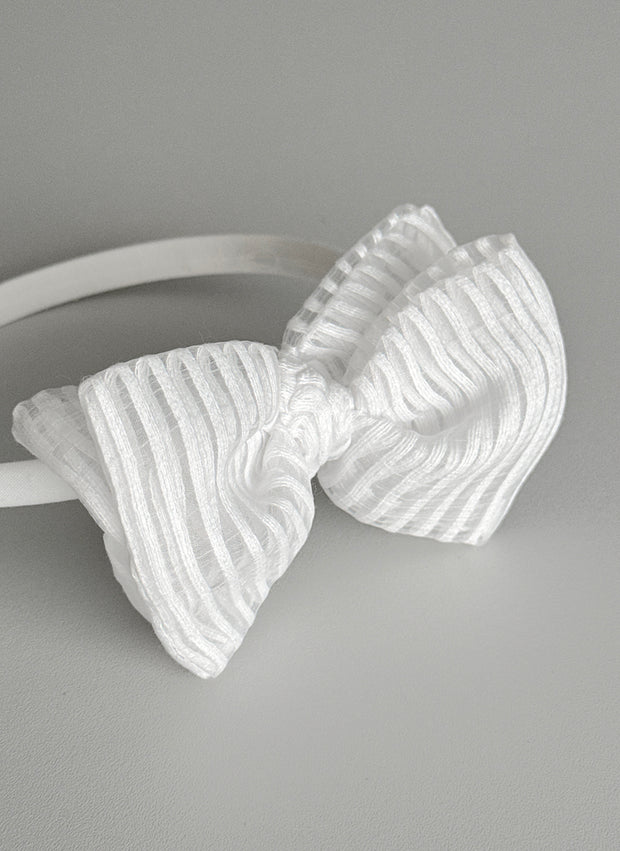 Organza Bow Hairband