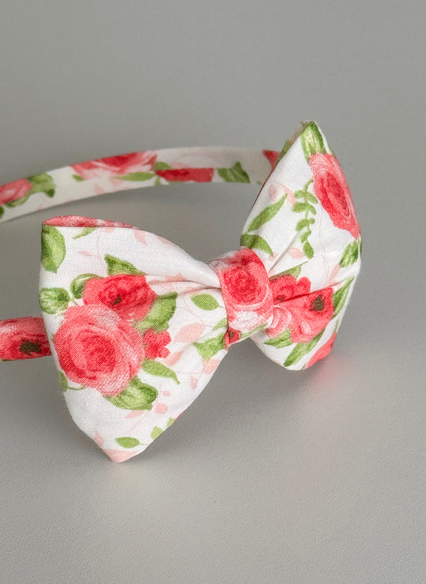 Roses Big Bow Hairband