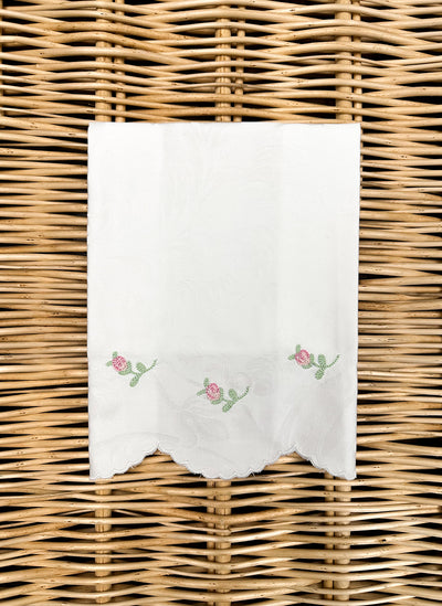 Washcloths in linen