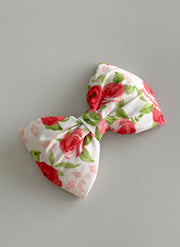 Roses Big Bow Clip