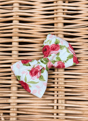 Roses Big Bow Clip