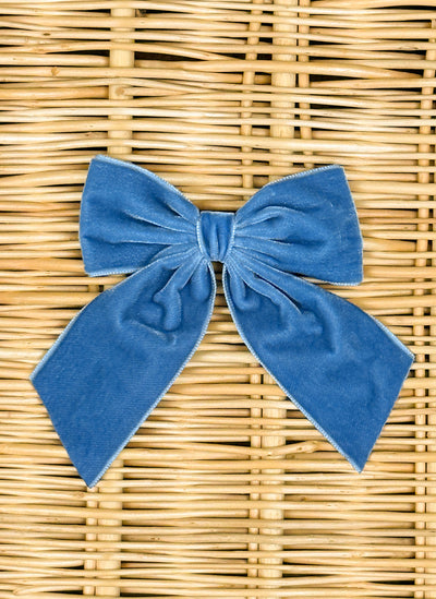 Big Bow Velvet Clip