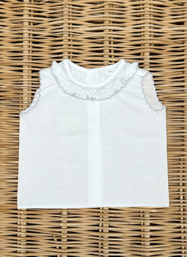 Hand embroidered shirt