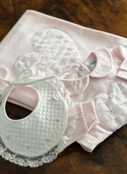 Tutina in Jersey Con Cuore in Pizzo