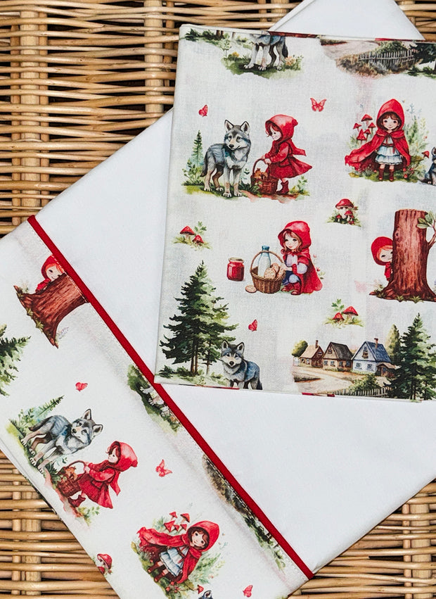 Set Lenzuola Per Bimbi - Cappuccetto Rosso